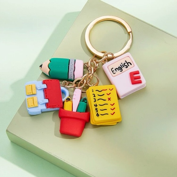 School is in! Teachers Keychain - Picture 2 of 2